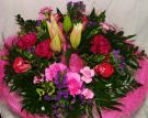 Blumenstrauß in pink