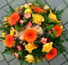 Blumenstrauß in orange