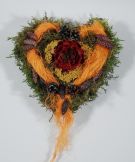 Gesteck/ Herz zu Allerheiligen/Totensonntag